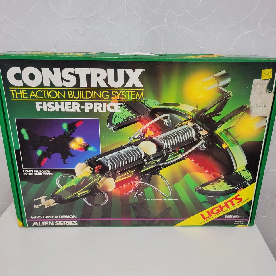 Fisher-Price Construx The Action Building System 6225 Laser Demon Alien Series Foto 1 de 4