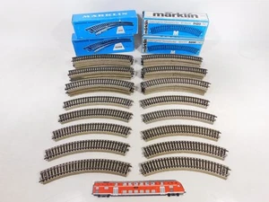 40x Märklin H0 AC Track Piece M-Track Curved 5120 45° 5200 30° Box #ED817-3 - Picture 1 of 5