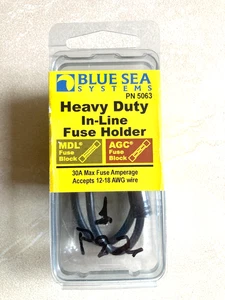 Blue Sea Heavy Duty In-Line Fuse Holder 5093 - Picture 1 of 2