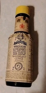 Botella vacía vintage Angustura Aromatic Bitters 2 oz - Imagen 1 de 4