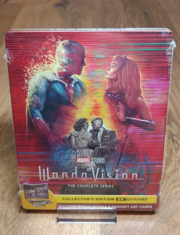 Wandavision - Season 1 - 4K UHD Blu-Ray Steelbook Region Free *BRAND NEW SEALED* - Image 1 of 4