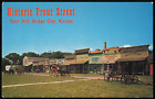 Historic Front Street, Boot Hill Dodge City Kansas Postcard