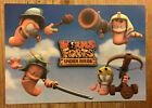 Worms Forts: Under Siege Stickers/Postcard Classic Sega/PS2/Xbox Game!