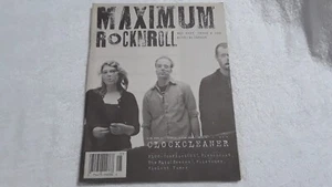 MRR Maximum RockNRoll 288 punk zine Clockcleaner Conflict Pisschrist The Rats - Imagen 1 de 4