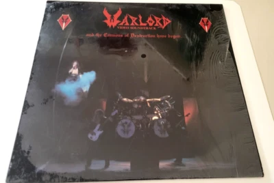 LP Warlord  - And The Cannons Of 1984 US 1st press Metal Blade MBR 1029 M/M- - Image 1 of 4