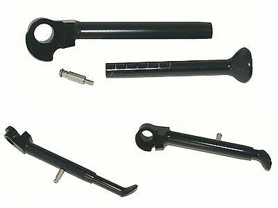 Soporte lateral ajustable Billet rebajado negro para Yamaha YZF R1 2009-2014 Foto 1 de 4