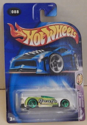 Coche de carreras monoposto asiento individual Hot Wheels 2003-088 cruceros carbonatados Foto 1 de 4