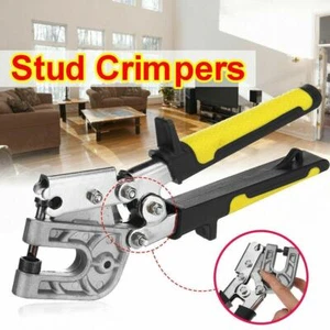 10" Stud Crimper High-carbon Steel Keel Forceps Punch Lock Dry Wall Hand Tools - Picture 1 of 6