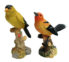lot de 2 figurines oiseaux