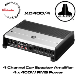 Amplificador de coche JL Audio XD400/4v2 - 4 canales clase D 400 vatios JL XD400.4V2 - Imagen 1 de 1