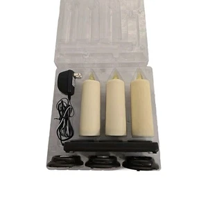 LiteSenses wiederaufladbare Kerzen von International Concepts 6" 502301C Filzpad - Bild 1 von 8