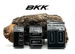BKK Mr. Stretch Neopren Rutenbänder Klettbänder Gr. S M L Schwarz DER ANGLER DA - Picture 1 of 4