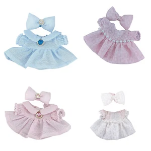 Conjunto de ropa de muñeca de peluche The Monsters *sin muñecas* lindo vestido y prendas para la cabeza de felpa - Imagen 1 de 22