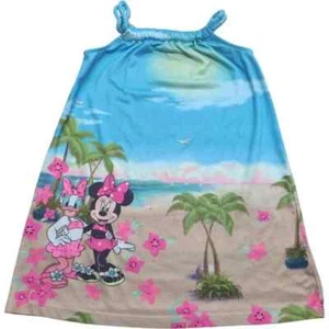 Disney Jumping Beans Girls 4T Sundress Minnie Daisy Beach Vacation Hot - Picture 1 of 4