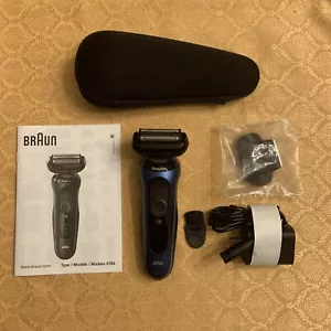 Braun Rasoio Elettrico Uomo, Serie 6 6020s SensoFlex Wet & Dry Foil Rasoio - Foto 1 di 7