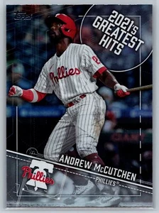 2022 Topps #21GH-12 Andrew McCutchen Philadelphia Phillies SPEDIZIONE GRATUITA - Foto 1 di 2