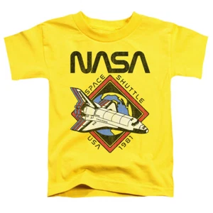 NASA Toddler T-Shirt 1981 Space Shuttle Yellow Tee - Picture 1 of 1