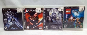 PS3 4 Game Lot - SW Unleashed 2, Dark Kingdom, Wild Things & Lego Harry Potter - Picture 1 of 10