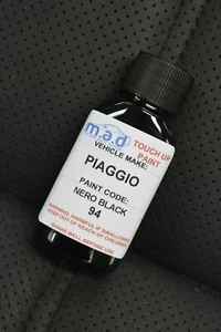 PIAGGIO VESPA BLACK NERO - 94 PAINT TOUCH UP KIT 30ML MOTORBIKE SCOOTER - Picture 1 of 1