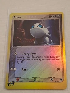 Aron/Stollunior Reverse Holo 49/109 Pokemon Ruby & Sapphire ENG Vintage - Bild 1 von 2