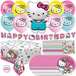 Hello Kitty Birthday Decorations | Serves 16 | Hello Kitty Party Decorations | H - Picture 1 of 12