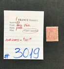 FRANCE Stamps, 1 USED/CANCELLED, Scott #83, SCV 2009=$110.00, #3019