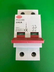 DGUK MI2100 100A doppelpoliger Hauptschalter Isolator - Bild 1 von 4