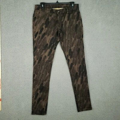 Princess Vera Wang Pants Womens Size 7 Brown Born To Rule Legging Skinny Stretch - Image 1 of 4