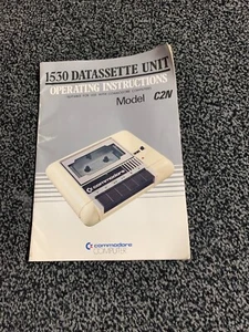 Vintage  1530 DATASSETTE UNIT OPERATING INSTRUCTIONS BOOKLET BOOK  COMMODORE 64 - Picture 1 of 2