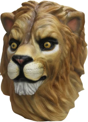 Ghoulish Productions Lion Latex Face Mask Horror Halloween Cosplay - Image 1 of 4