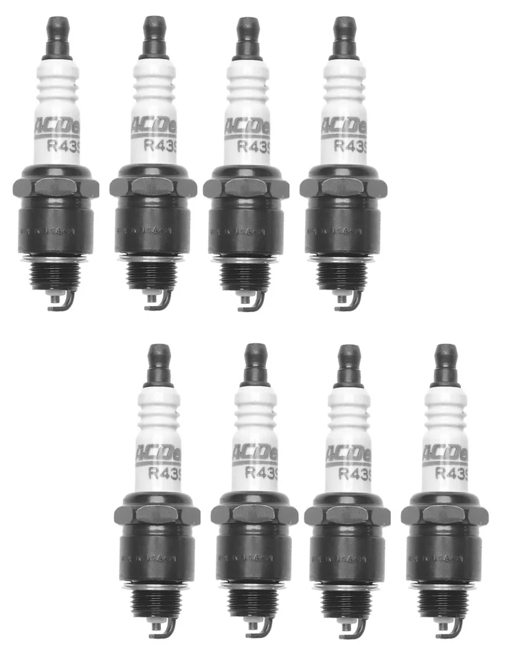Conjunto de 8 velas de ignição AcDelco para International Iso Monteverdi Oldsmobile V8 - Imagem 1 de 1
