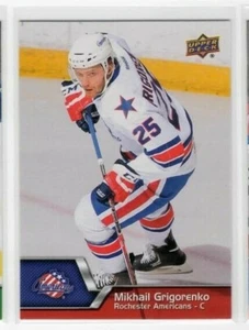 Mikhail Grigorenko 14-15 Upper Deck AHL Hockey Base SP #140 Rochester Americans - Imagen 1 de 1