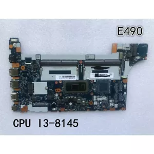 Placa madre original Lenovo ThinkPad E490 E590 I3-8145U UMA 5B20V80719 02DL773 - Imagen 1 de 4