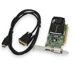 NVIDIA Quadro 400 512MB Video Card for Dell Inspiron Optiplex Tower + HDMI Cable - Picture 1 of 7