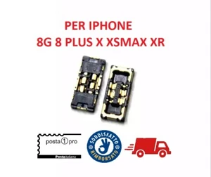 CONNETTORE FPC BATTERIA ON BOARD PER IPHONE 8 8 PLUS X XS XS MAX XR - Imagen 1 de 1
