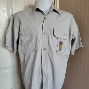 Camel Trophy Adventure Wear 1000 Miles Safari Shirt Men's Green Size XL 23x30 - Picture 1 of 20