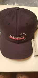 Nautica mens Navy Baseball Cap NWT - Picture 1 of 2