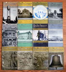 (12) Lote 1942 de Iglesia Mormona SUD "Revista La Sociedad de Socorro" Año Completo - Imagen 1 de 4