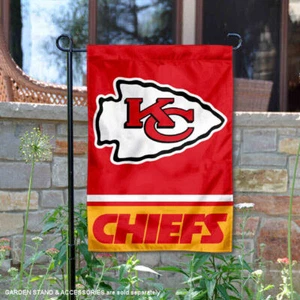 KC Chiefs Garden Flag and Yard Banner - Picture 1 of 4