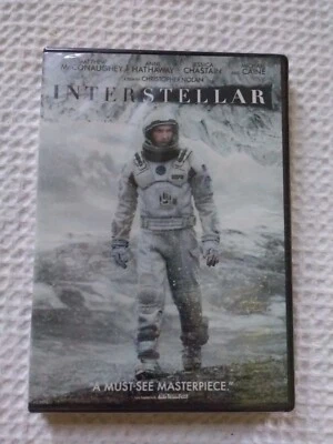 Interstellar (DVD, 2014 W/S) Matthew McConaughey NEW Sealed Free Shipping !!! Foto 1 de 4