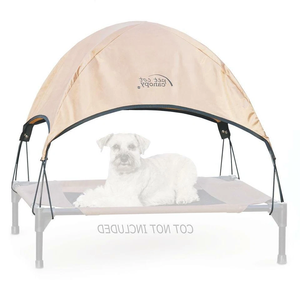 K&H Pet Products Pet Cot Canopy Medium Tan 25 x 32" #1636 NIB - Image 1 of 1