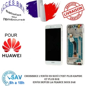 Vitre Tactile + Ecran LCD Avec Chassis Pour Huawei Honor 8 Lite PRA-LX3 Blanc - Photo 1 sur 1