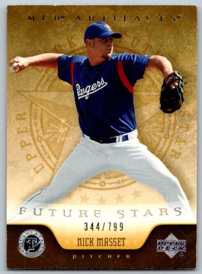 2005 Upper Deck Artifacts #253 Nick Masset    Texas Rangers - Image 1 of 2