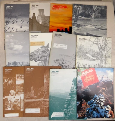 All 12 Issues of 1981 Arizona Highway Magazines Lot Complete Year Nogales - Image 1 of 4