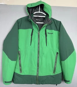 Marmot Green Component 3-in-1 Jacket Mens Medium M Waterproof Membrain Parka EUC - Picture 1 of 16