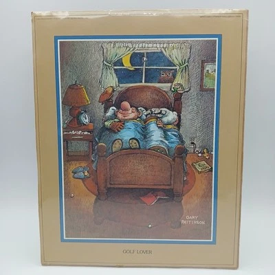 Vintage 1980 "Golf Lover" Print by Gary Patterson #81020 New Sealed 8" X 10" NOS - Image 1 of 4
