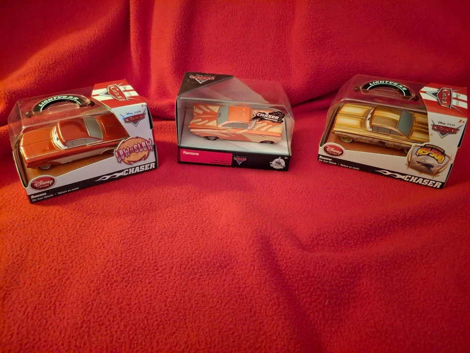 Disney Store Cars Die Cast - Ramone - Chaser lot of 3 - Image 1 of 1