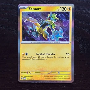 Zeraora 055/142 Pokemon Stellar Crown Scarlet & Violet Holo Rare Card NM - Picture 1 of 2