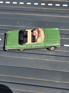 AURORA TJET ORIGINAL #1351 OLIVA 1963 GALAXIE 500XL CONVERTIBLE HO SLOT CAR - Imagen 1 de 2