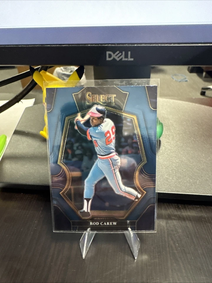 2023 Panini Select - Premier Level Silver Prizm #181 Rod Carew Free Ship - Image 1 of 4